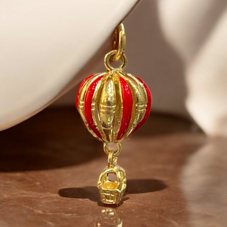 Ciondolo mongolfiera mobile in argento 925 - SIddharta