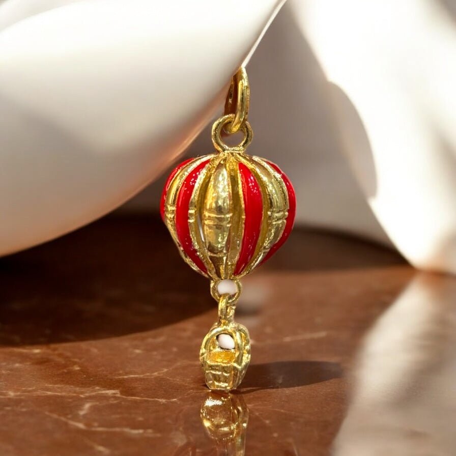 Ciondolo mongolfiera mobile in argento 925 - SIddharta