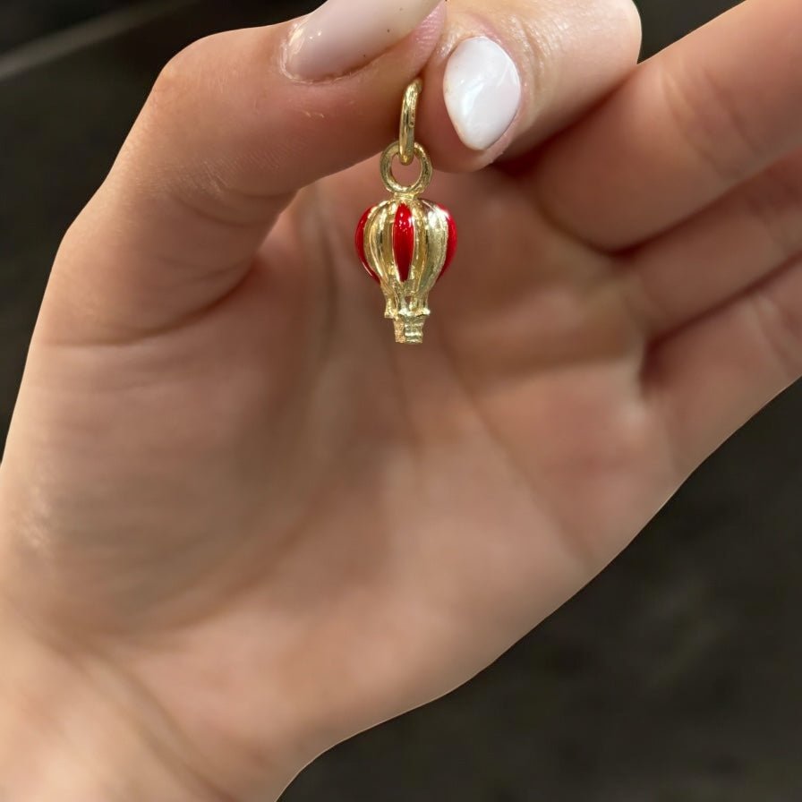 Ciondolo Mongolfiera oro in argento 925 - SIddharta