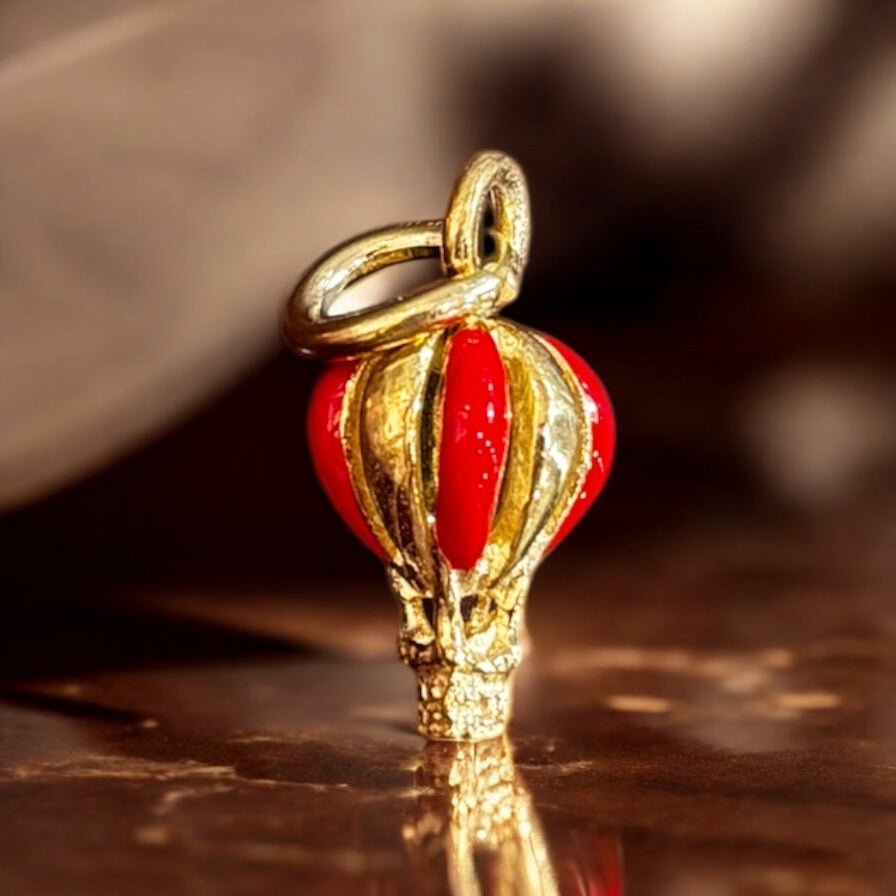 Ciondolo Mongolfiera oro in argento 925 - SIddharta