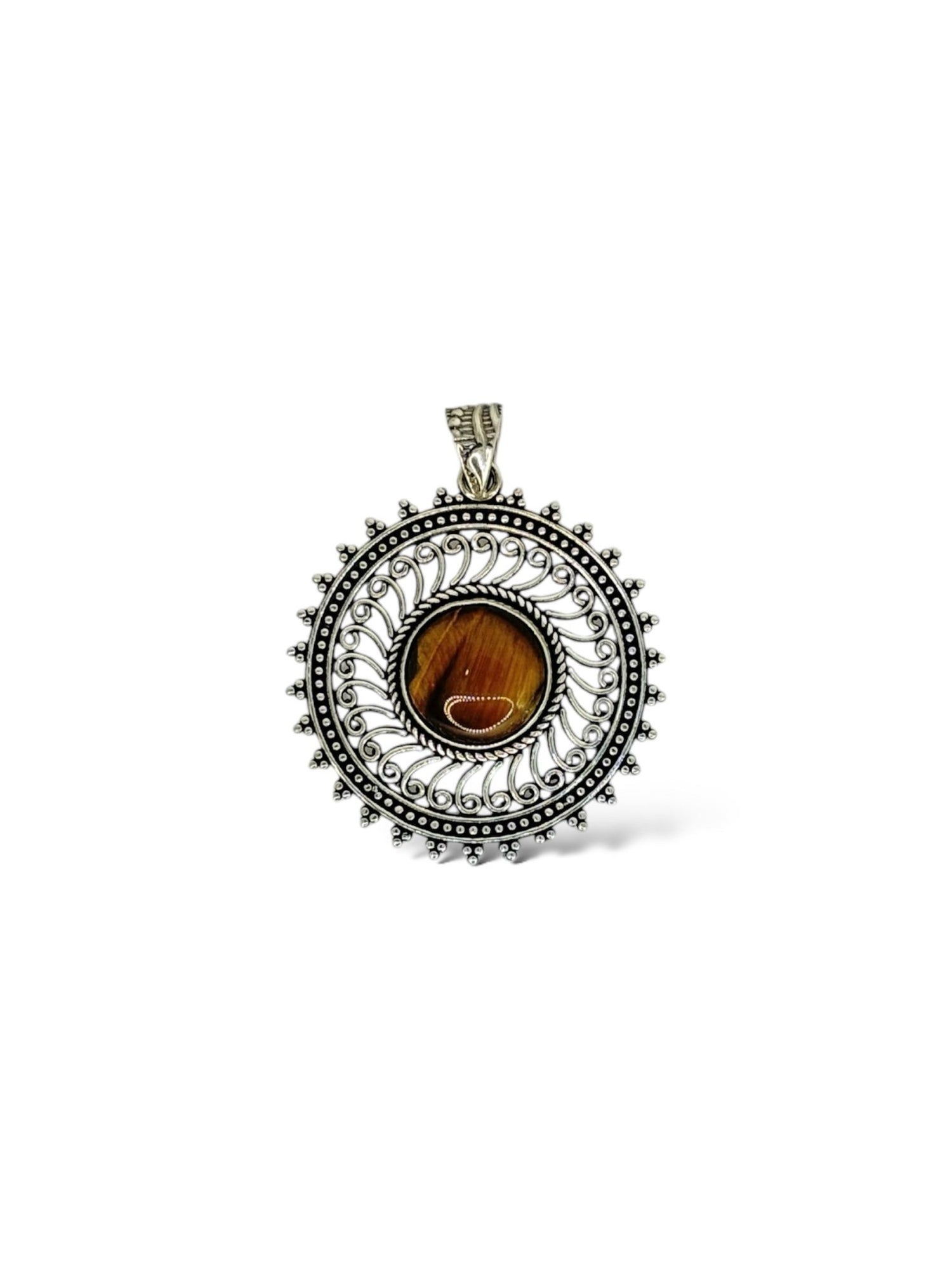 Ciondolo Occhio di tigre argento 925 - SIddharta