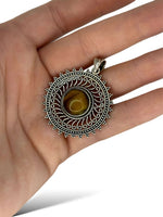 Ciondolo Occhio di tigre argento 925 - SIddharta