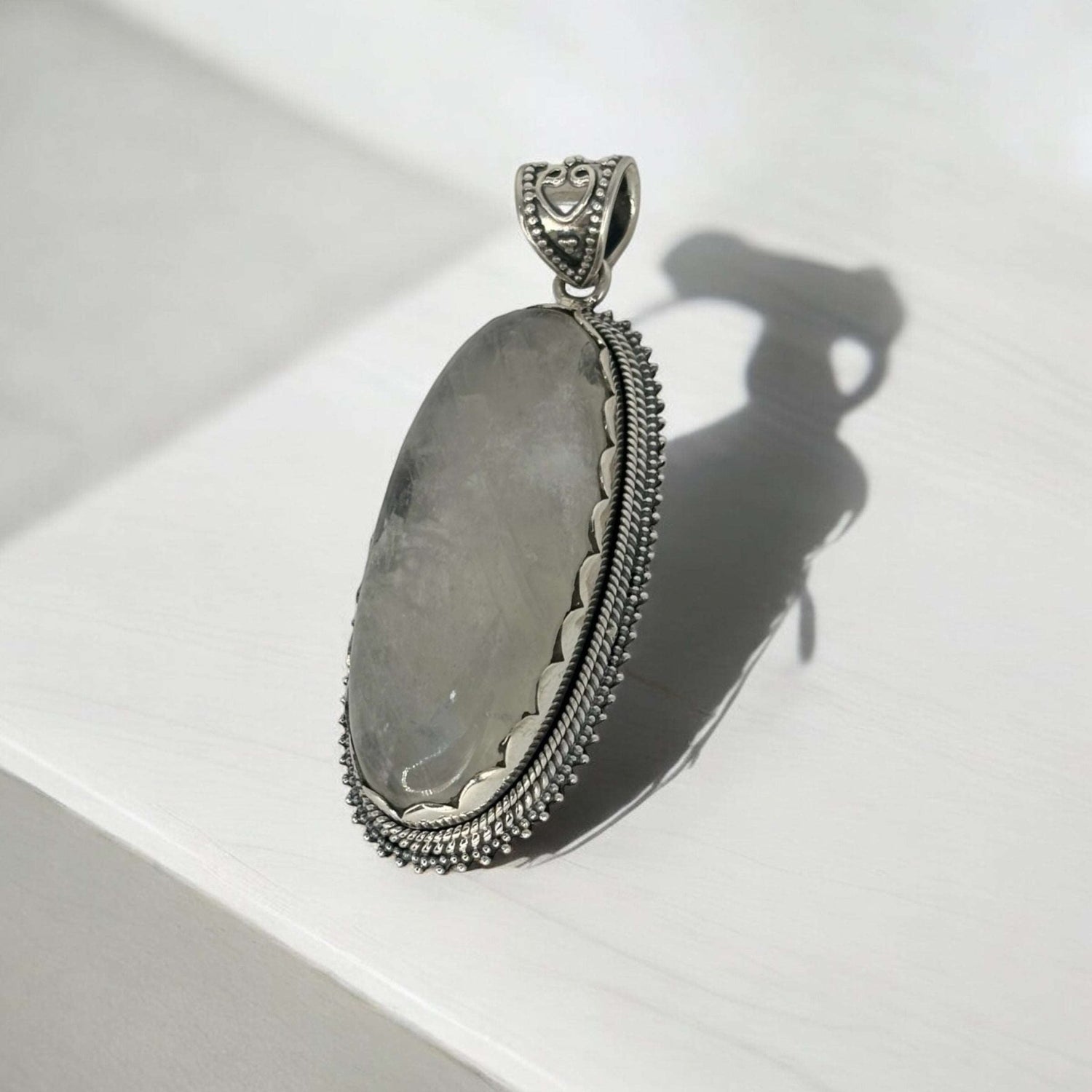 Ciondolo Pietra di Luna in argento 925 - SIddharta