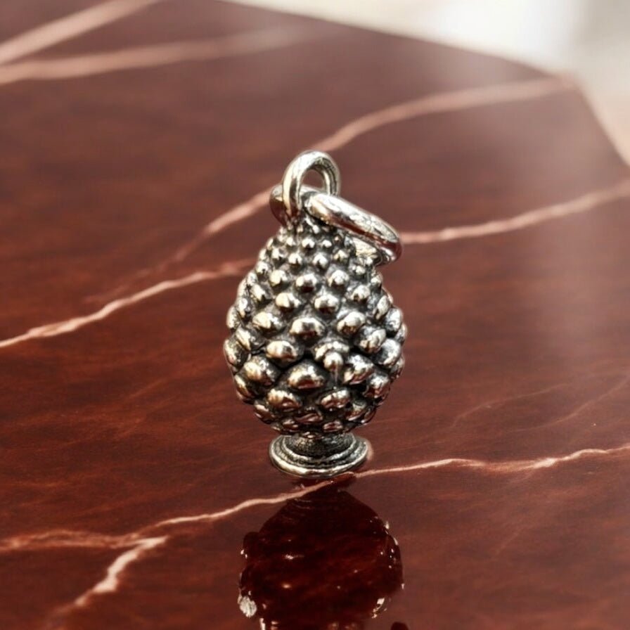 Ciondolo Pigna portafortuna in argento 925 - SIddharta
