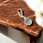 Ciondolo rotella taglia pizza in argento 925 - SIddharta