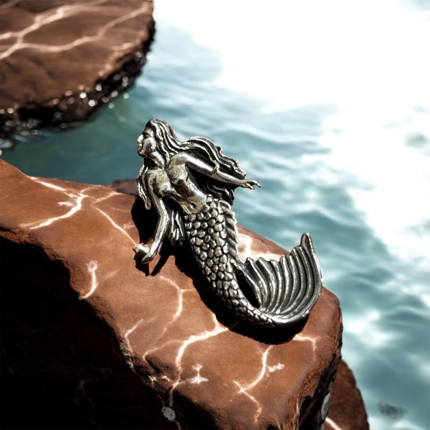 Ciondolo Sirena in argento 925 - SIddharta