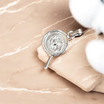 Ciondolo uovo alla Bismark in argento 925 - SIddharta