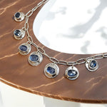 Collana Cianite in argento 925 - SIddharta