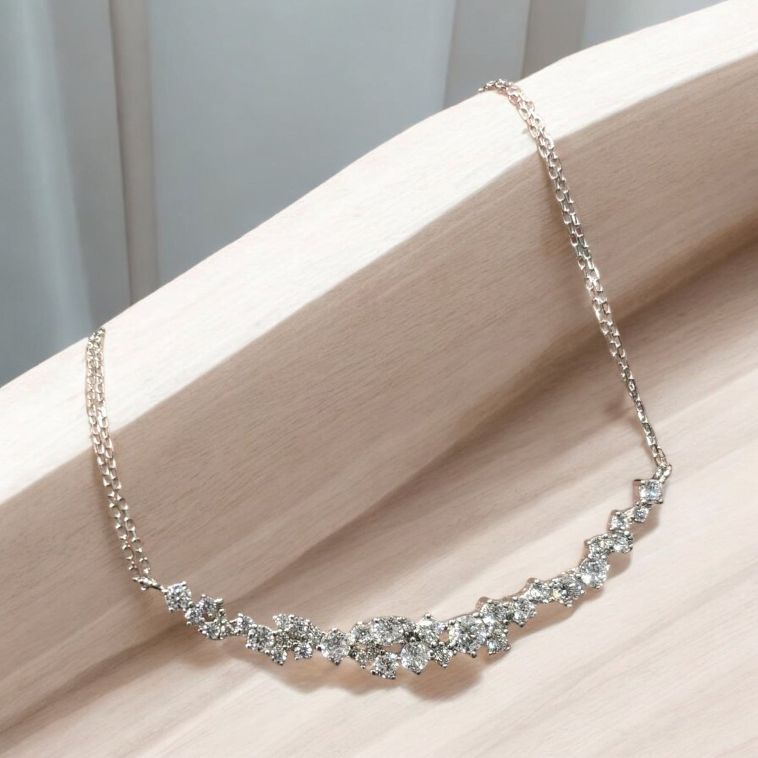 Collana girocollo zirconi in argento 925 - SIddharta