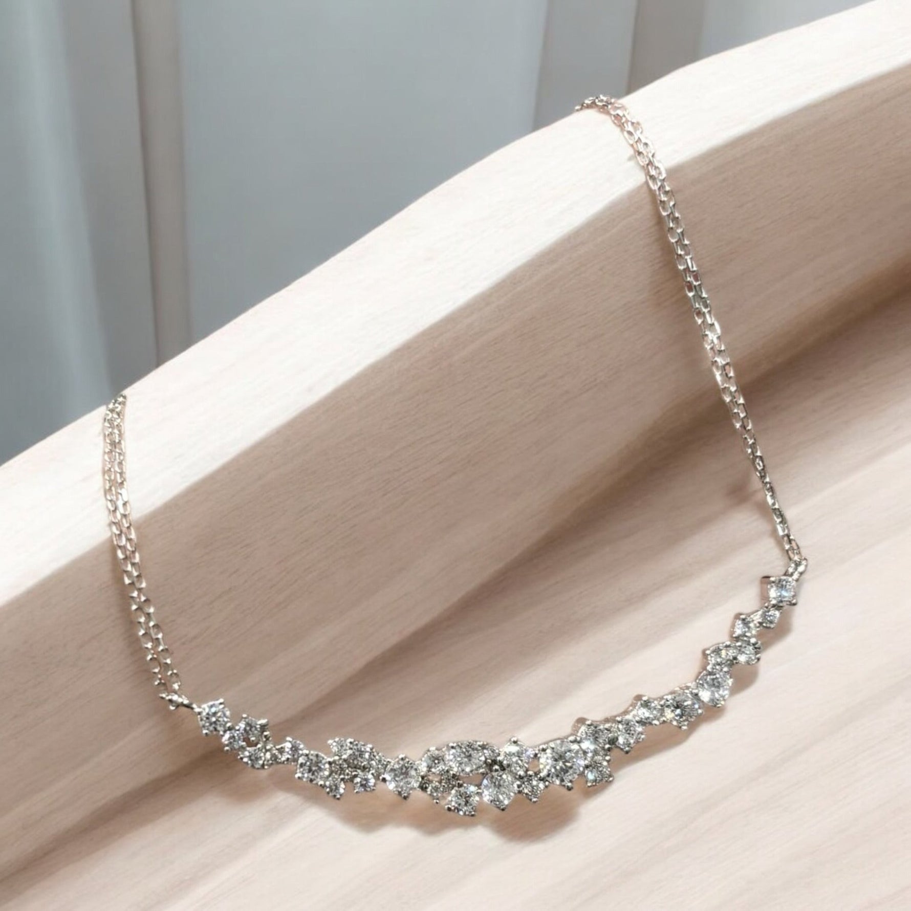Collana girocollo zirconi in argento 925 - SIddharta