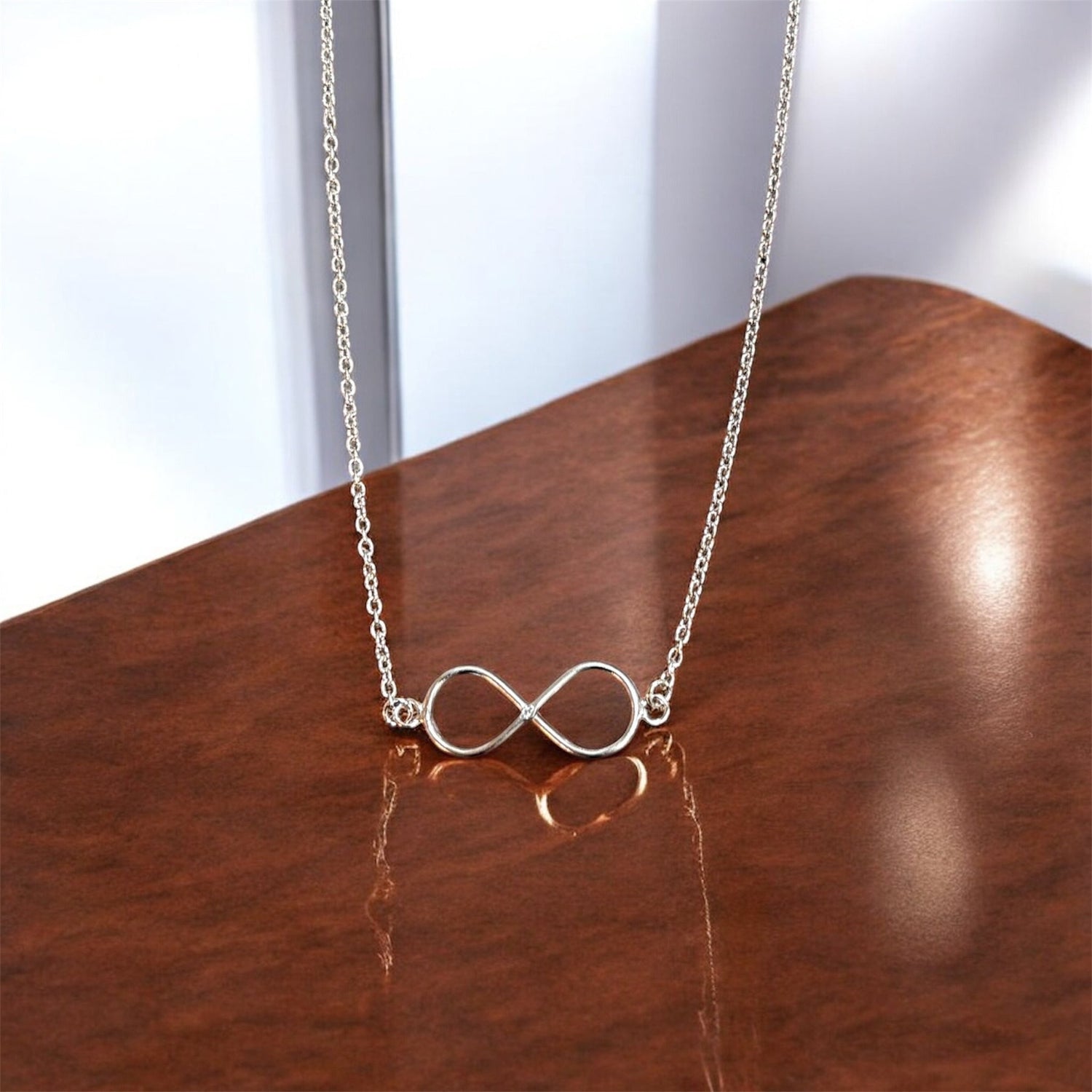 Collana infinito in argento 925 - SIddharta