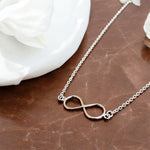 Collana infinito in argento 925 - SIddharta