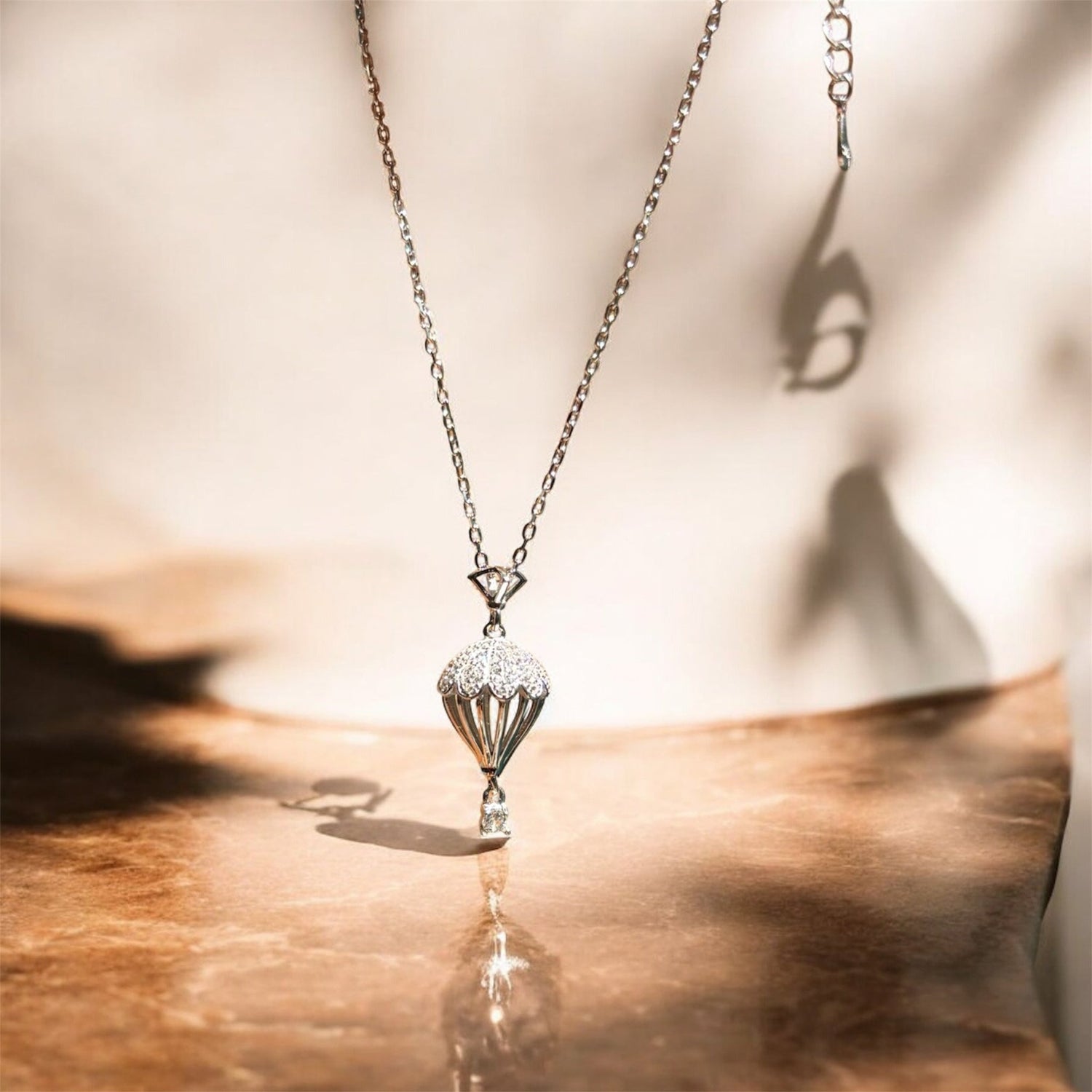 Collana mongolfiera in argento 925 - SIddharta
