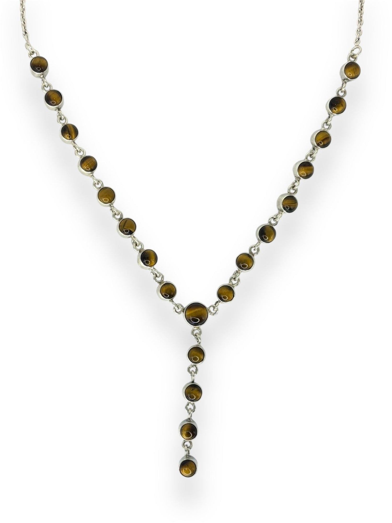 Collana Occhio di Tigre argento 925 - SIddharta