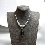 Collana pietra quarzo fumè in argento 925 - SIddharta