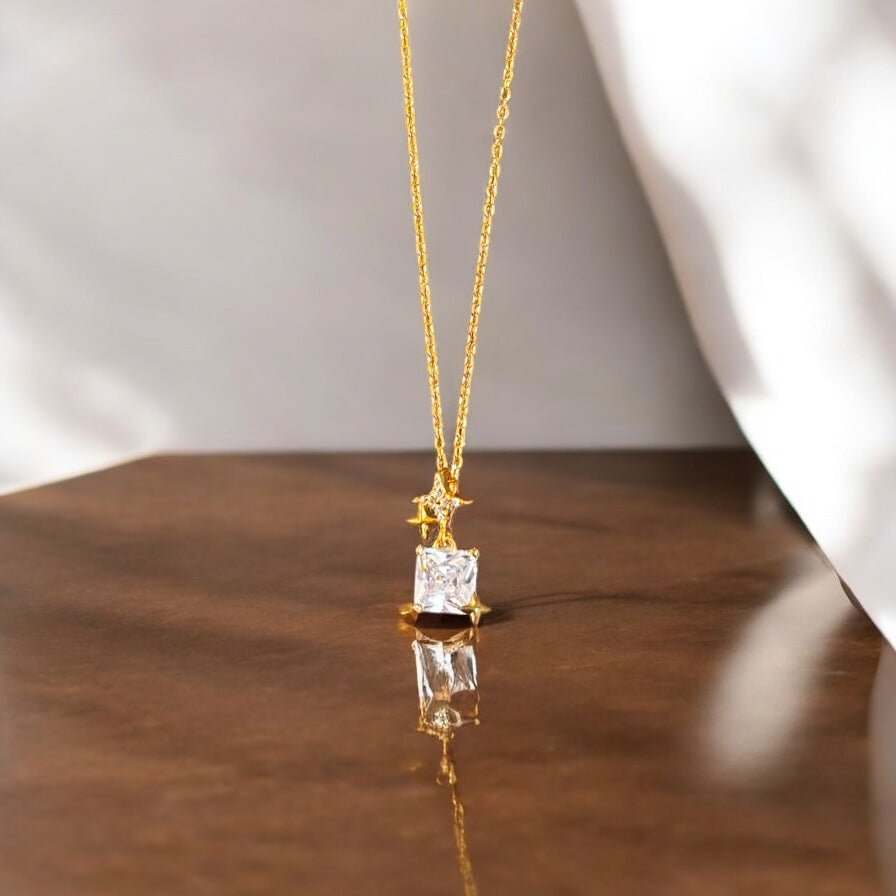 Collana punto luce oro in argento 925 - SIddharta