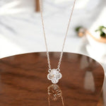 Collana quadrifoglio in argento 925 - SIddharta