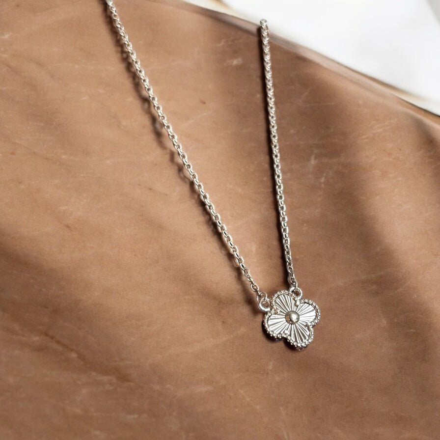 Collana quadrifoglio in argento 925 - SIddharta
