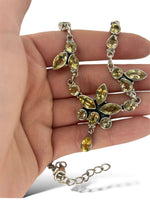 Collana Quarzo citrino argento 925 - SIddharta
