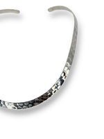 Collana rigida martellata argento 925 - SIddharta