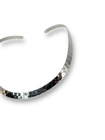 Collana rigida martellata argento 925 - SIddharta