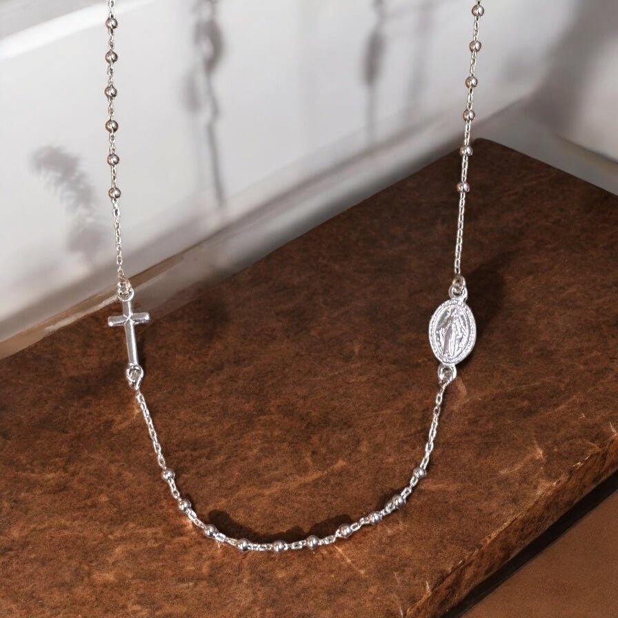 Collana Rosario girocollo in argento 925 - SIddharta