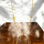 Collana rosario oro in argento 925 - SIddharta