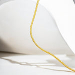 Collana sfere diamantate oro in argento 925 - SIddharta