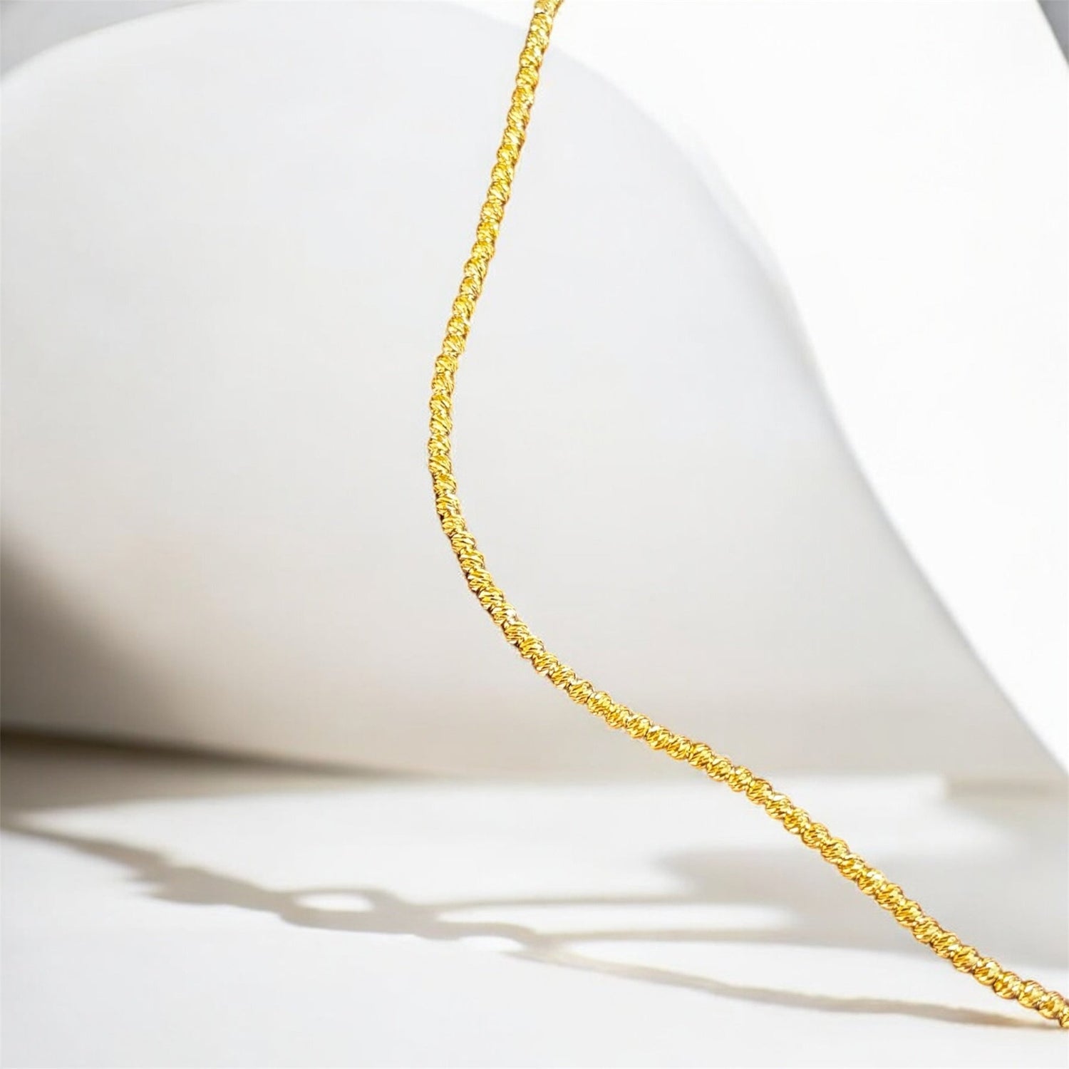 Collana sfere diamantate oro in argento 925 - SIddharta