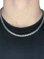 Collana Snake lavorato argento 925 - SIddharta