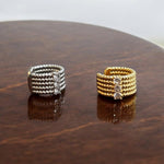 Ear cuff trilogy in acciaio inossidabile - SIddharta