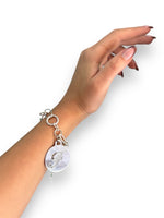 Medaglione lettera C argento 925 - SIddharta