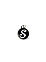 Medaglione lettera S argento 925 - SIddharta