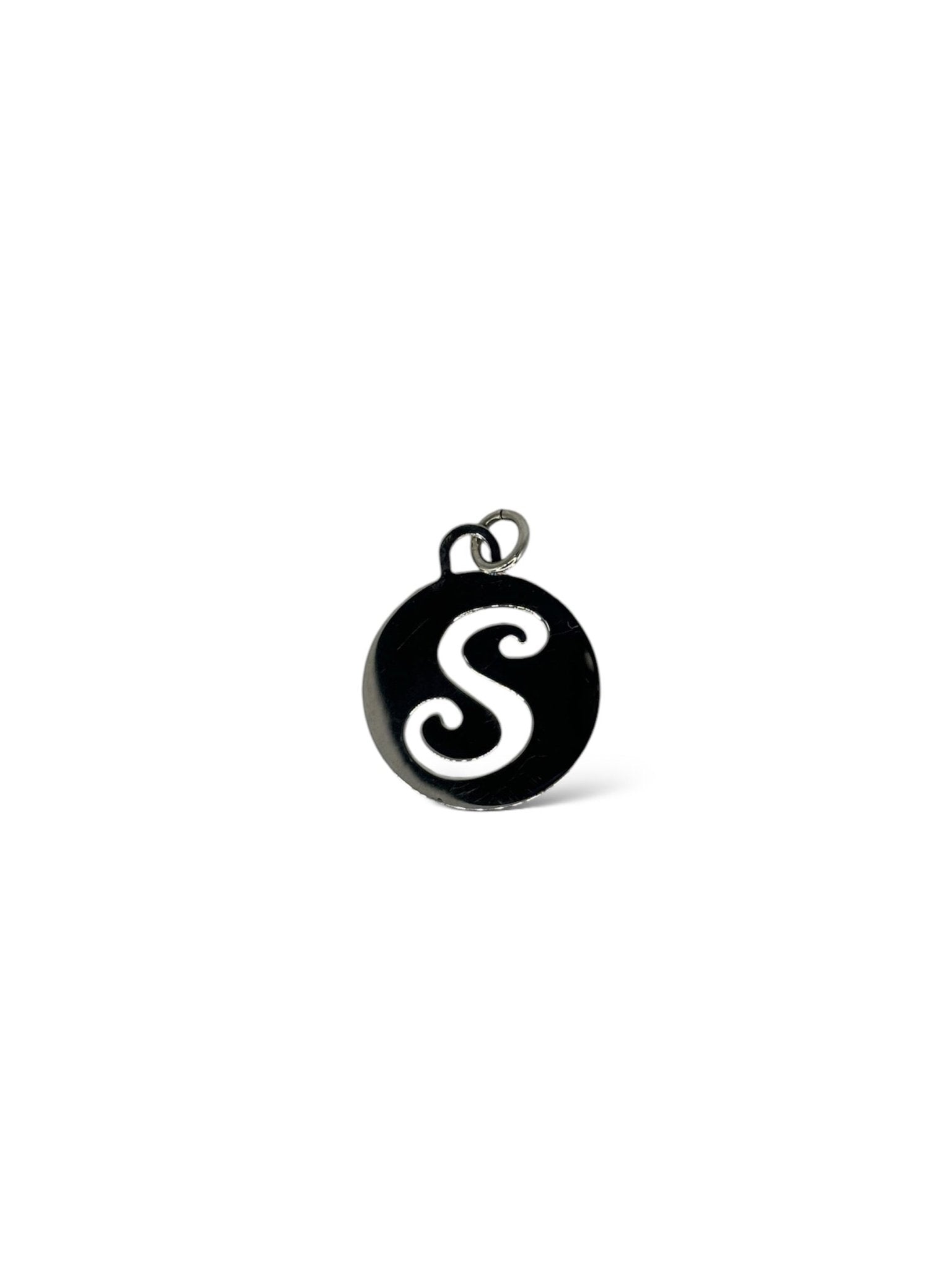 Medaglione lettera S argento 925 - SIddharta