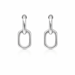 Orecchini a Catena in Acciaio Inossidabile Oro o Argento – Design Moderno Minimal - SIddharta