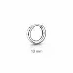 Orecchini a Cerchio in Acciaio Inox 316L – 13/15/17/19/21/23/25 mm – Uomo e Donna - SIddharta