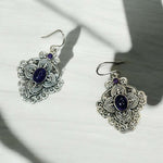 Orecchini Ametista in argento 925 - SIddharta