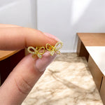 Orecchini farfalla oro in argento 925 - SIddharta