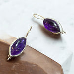 Orecchini goccia con turchese tibetano in argento 925 - SIddharta