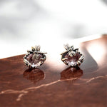 Orecchini quarzo rosa collezione Coraline in argento 925 - SIddharta