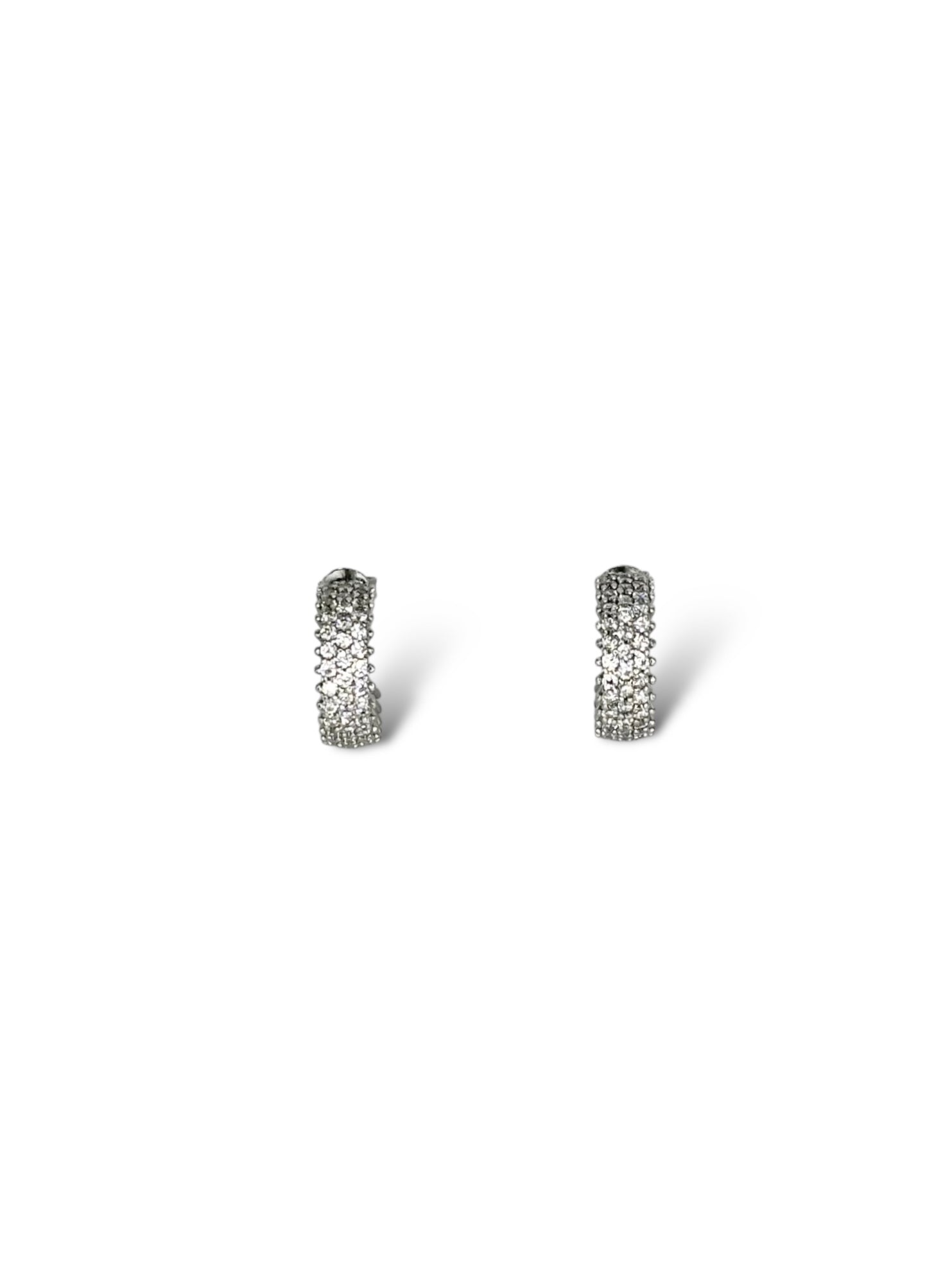Orecchini semicerchi con zirconi - SIddharta