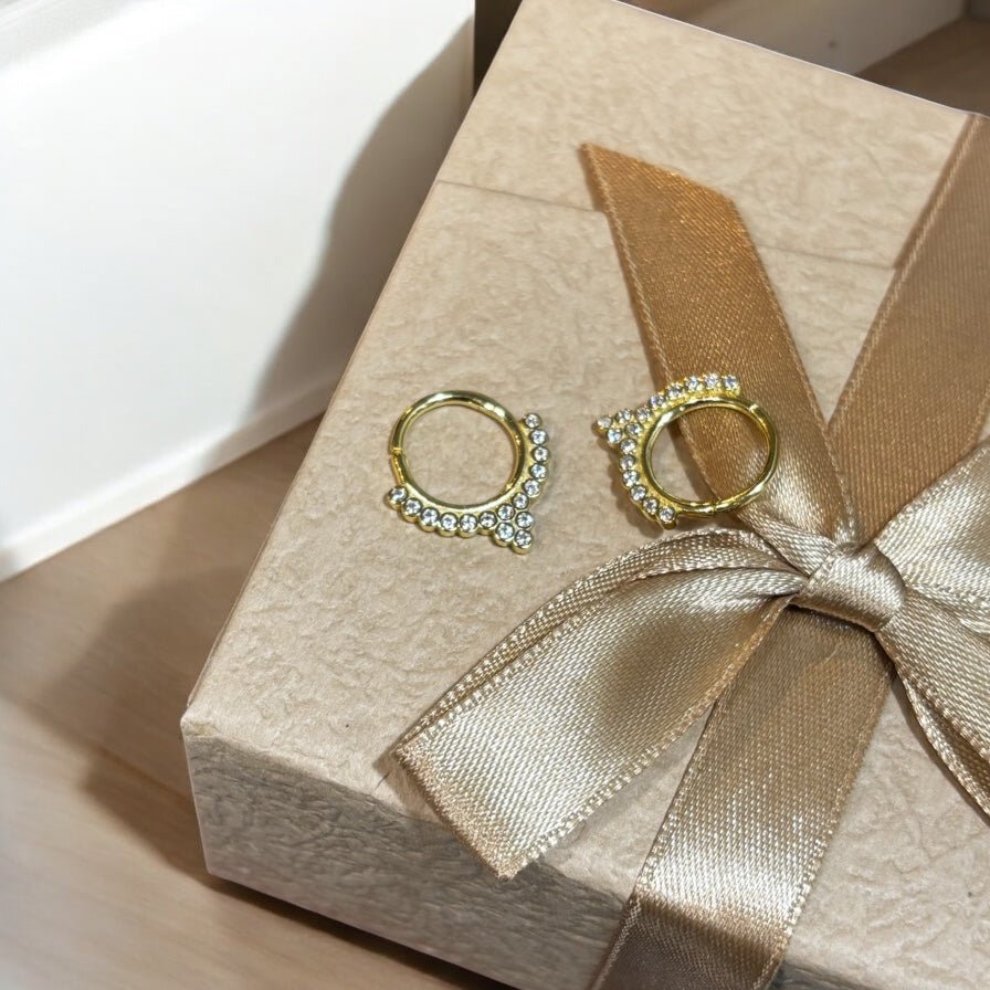 Pearcing Clicker Ring in argento 925 - SIddharta