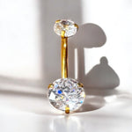 Piercing ombelico oro in acciaio inox - SIddharta