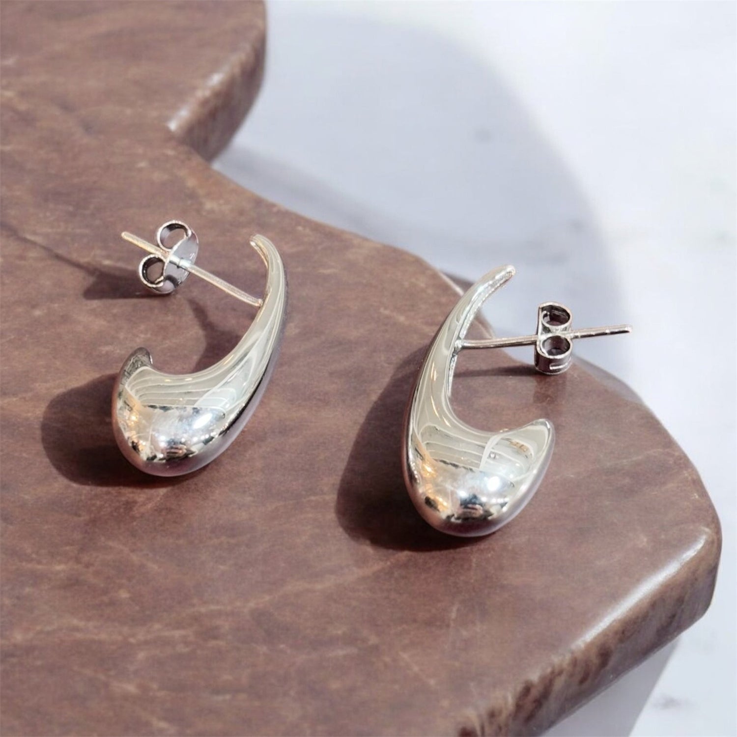 Semicerchi goccia in argento 925 - SIddharta