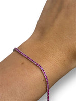 Tennis small rosa argento 925 - SIddharta