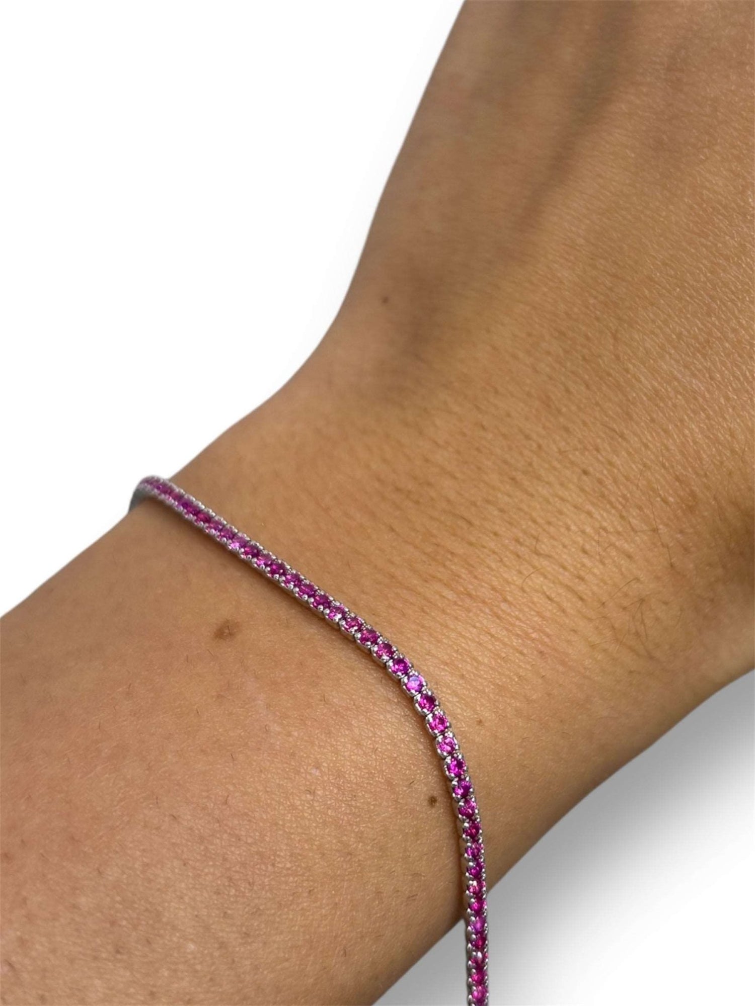 Tennis small rosa argento 925 - SIddharta